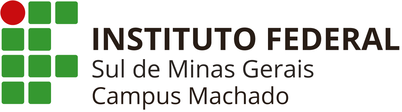 Logotipo do Campus Machado em aplicações horizontal